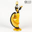 Flamenco Dencers Figuren - Bernstein - Original Murano Glass Omg