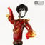 تماثيل الفلامنكو Dencers - أحمر - زجاج مورانو الأصلي Omg