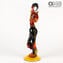 Figurines Flamenco Dencers - Rouge - Verre de Murano Original Omg