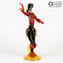 Figurines Flamenco Dencers - Rouge - Verre de Murano Original Omg