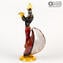 Figurines Flamenco Dencers - Rouge - Verre de Murano Original Omg