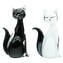 Gatto Nero - Scultura Elegante - Vetro di Murano Originale OMG