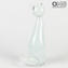 白貓-優雅的造型-穆拉諾玻璃原味OMG