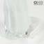 白貓-優雅的造型-穆拉諾玻璃原味OMG