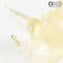 Swan Figurine - With Pure Gold - Original Murano Glass OMG