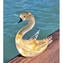 Figura cisne - Con oro puro - Cristal de Murano original OMG