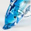 Delphinfigur - Sommerso-Technik - Original Murano Glass Omg