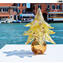 Albero di Natale - Con Foglia Oro - Vetro di Murano Originale OMG