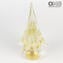 Árbol de Navidad - Abeto con Pan de Oro - Cristal de Murano original OMG