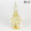 Weihnachtsbaum - Fichte mit Blattgold - Original Murano Glass OMG