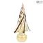 Christmas Tree - Gold Leaf and Colored Glass - Original Murano Glass OMG