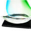 Sail Boat - Green and Cyan - Original Murano Glass OMG