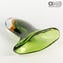 Vase Cobra - Green Sommerso - Original Murano Glas OMG