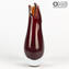 Vase Fish - Red Sommerso - Original Murano Glass OMG
