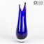 Vasenfisch - Blue Sommerso - Original Murano Glass OMG