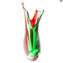 Florero Pez - Italia - Sommerso - Cristal de Murano original OMG