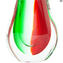 Vase Poisson - Italie - Sommerso - Verre de Murano original OMG