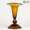Giglio Cup - Amber - Original Murano Glass OMG