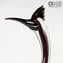 Royal Heron - Sculpture en verre - Verre de Murano original OMG