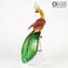 Couple of Parrots - Glass Sculptures - Original Murano Glass OMG