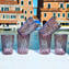 Set di 6 Bicchieri - Goto  Baleton - Vetro di Murano Originale OMG
