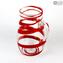 Pichet - Rouge - Verre de Murano Original OMG