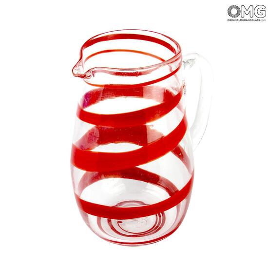 https://www.originalmuranoglass.com/media/plg_system_vmmagiczoomplus/magictoolbox_cache/cf3e6ec01aac7cb79461bcfe9d0d075e/2/9/2941/thumb550x550/2597174254/caraffa_jug_murano_striped_red_murano_glass_1.jpg