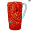 Pitcher Monocrome - Red - Original Murano Glass OMG