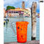 Pitcher Monocrome - Orange - Original Murano Glass OMG