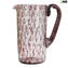 Pitcher Monocrome - Baleton - Original Murano Glass OMG