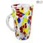 Pitcher Polychrome - Arlecchino - Original Murano Glass OMG