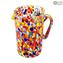 Pichet Polychrome - Teintures - Verre de Murano Original OMG