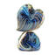 Coeur d'amour - Verre calcédoine - Verre de Murano Original Omg