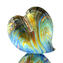 Liebesherz - Chalcedonglas - Original Murano Glass Omg