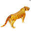 Escultura Tiger Malesia Cristal de Murano original