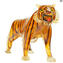 Tiger Malesia Sculpture Original en verre de Murano