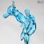 Скульптура «Танцоры влюбленных» - светло-голубой - муранское стекло OMG