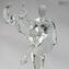 Escultura Lovers Dancers - Cristal - Cristal de Murano original OMG