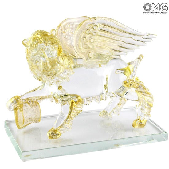 Saint Mark Lion - Venice Icon - Original Murano Glass OMG