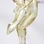 Escultura de Dançarinos Amantes - Cristal e Ouro - Vidro Murano original OMG