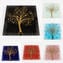 Reloj de pared - El árbol de la vida - Cristal de Murano original OMG