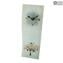 Horloge Murale Stripe - L'Arbre de Vie - Verre de Murano Original OMG