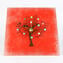 ساعة الطاولة - شجرة الحياة - زجاج مورانو الأصلي OMG