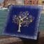 Reloj de mesa - El árbol de la vida - Cristal de Murano original OMG