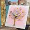 Reloj de mesa - El árbol de la vida - Cristal de Murano original OMG