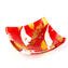 Assiette Nuance - Rouge - Verre de Murano Original OMG