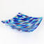 Plate Nuance - Azul claro - Cristal de Murano original OMG