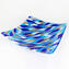 Plate Nuance - Light Blue - Original Murano Glass OMG