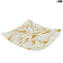 Plate Nuance - Blanco - Cristal de Murano original OMG