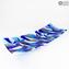 Assiette Nuance Long - Bleu - Verre de Murano Original OMG